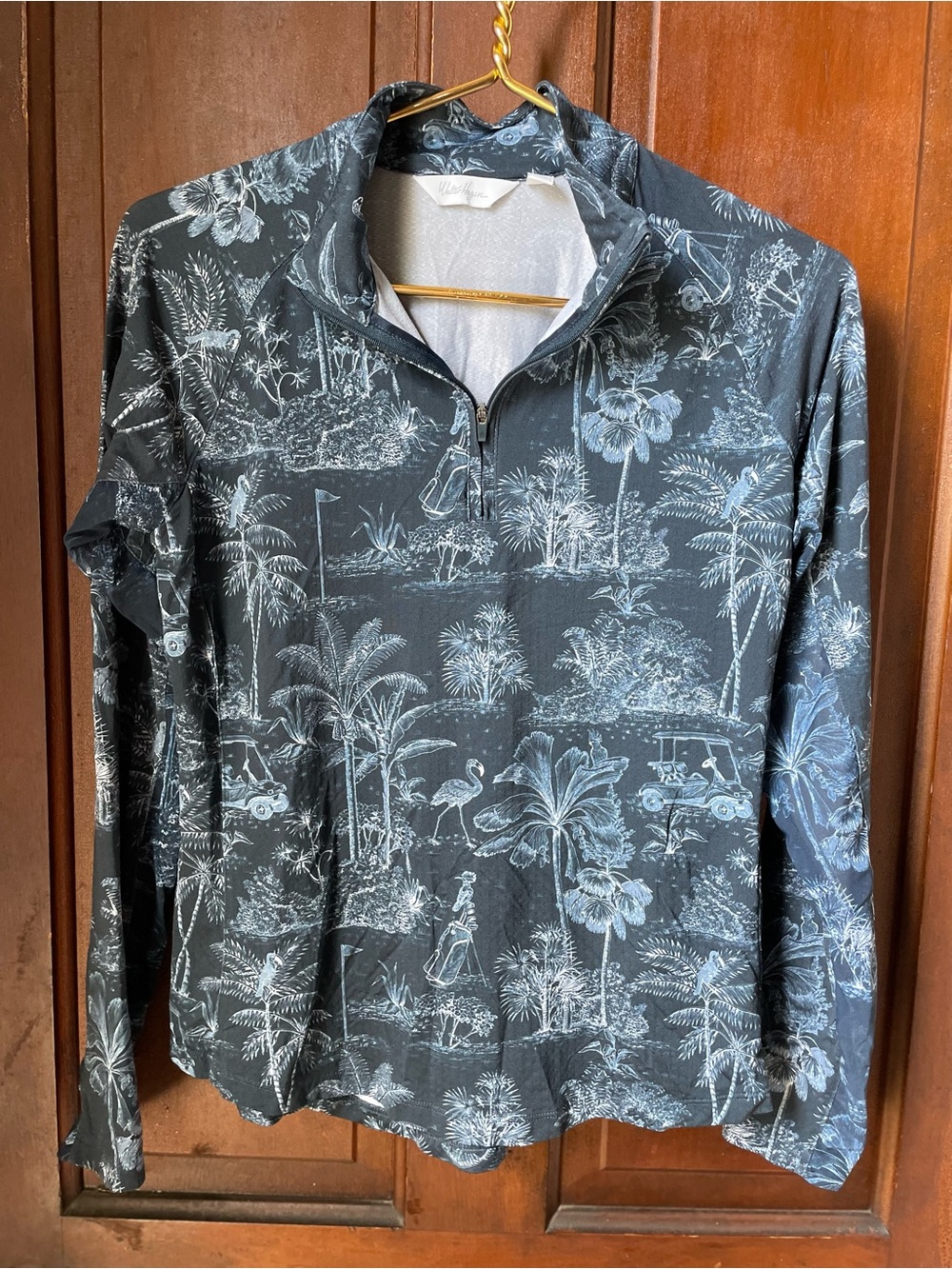 Walter Hagen golf women's small long sleeve pullover top